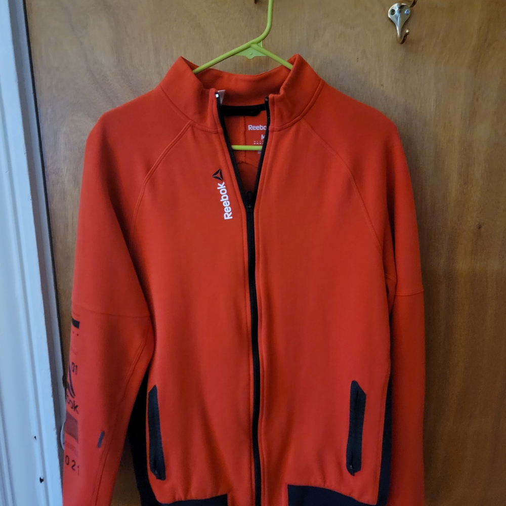 Reebok Men's Red/Black Jacket